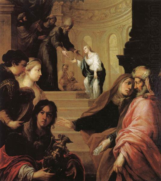 Juan de Sevilla romero The Presentation of the Virgin in the Temple china oil painting image
